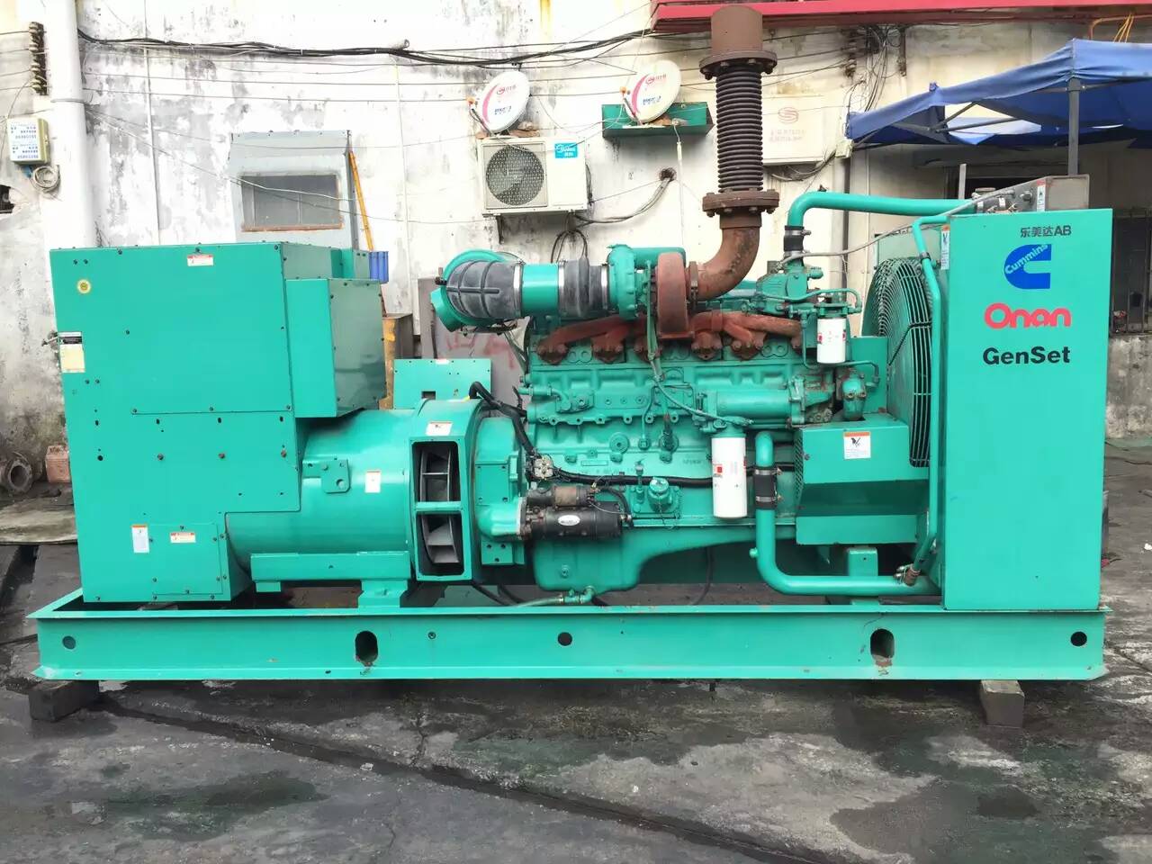 兴隆租赁发电机-柴油发电机不正常冒烟的原因